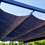 store pour pergola