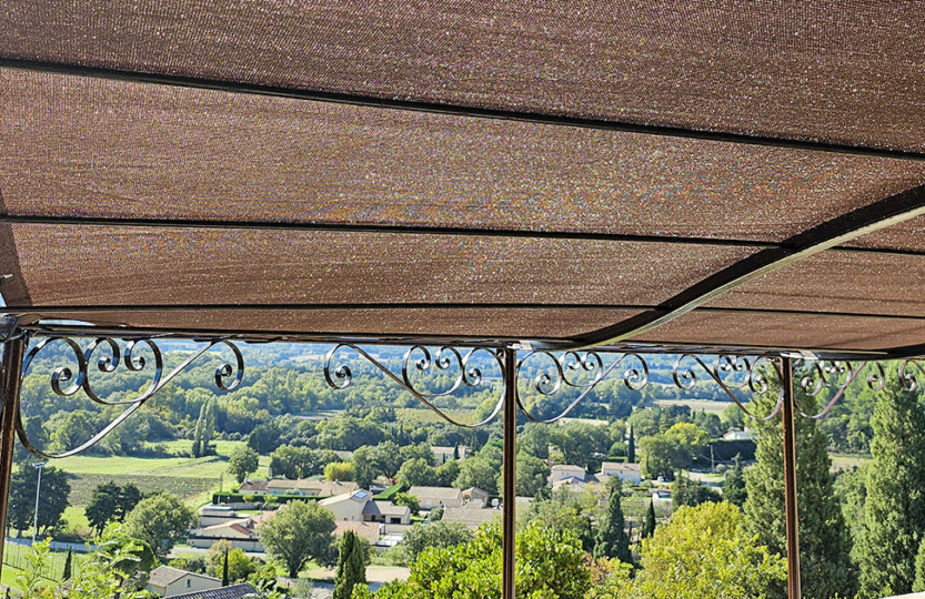 toile pergola