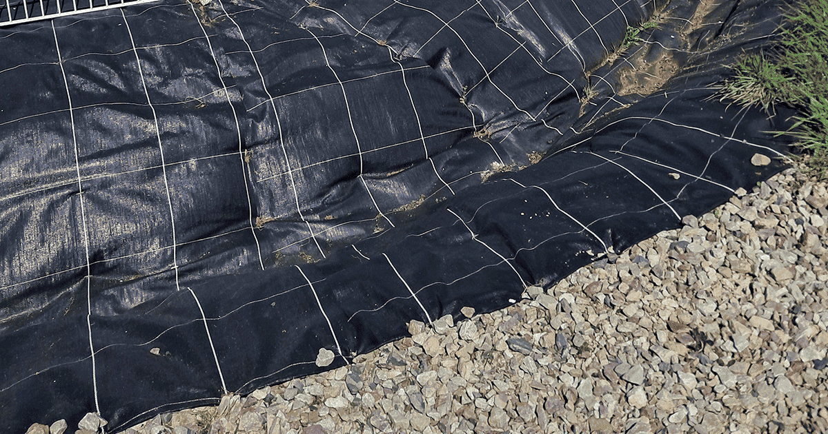Comment prolonger la durée de vie d'une toile de paillage avec un bon ancrage ?