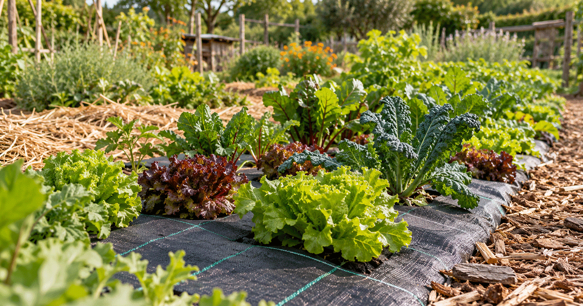 Bâche de paillage et permaculture : quel paillage choisir ?